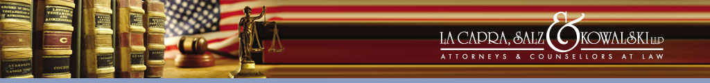 La Capra, Salz & Kowalski LLP Header